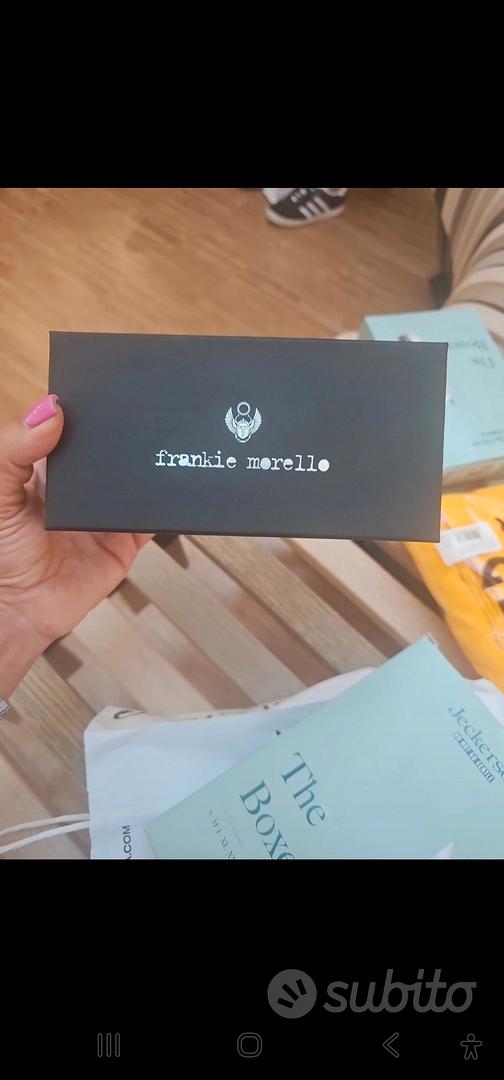 occhiale donna Frankie Morello grigio nuovi Abbigliamento e