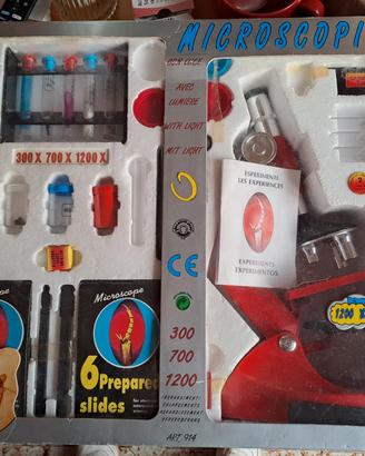 microscopio da bambini 