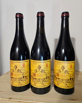 vino Montepulciano Valentini 2015 e 2017