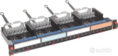 Patch panel BTicino C9024C6U 24 porte RJ45 CAT6 UT