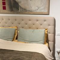 Struttura letto beige maison du monde