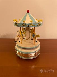 Carillon Giostra celeste con cavalli