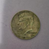 Half dollar 1969 argento