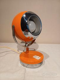lampada Eyeball arancione stile Reggiani