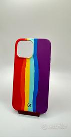 Cover iPhone 13 pro max Rainbow NUOVO - celly