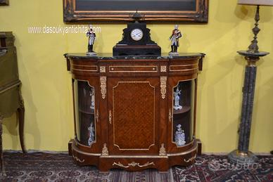 Credenza mezzo giro stile Napoleone III a tre ante