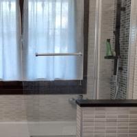 Vetro doccia per vasca da bagno