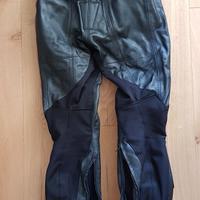 PANTALONI PELLE MOTO SPIDI PRO WARRIOR RR NERO