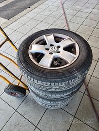 4 cerchi in lega  completi di gomme 14  polo 2015