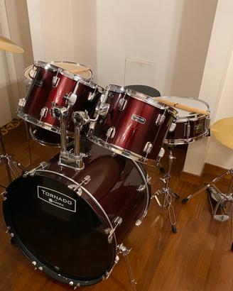 Batteria acustica Mapex TND5254TCDR Tornado