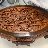 Tavololino ovale da te