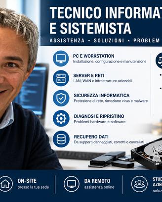 Tecnico Informatico e Sistemista - Bologna