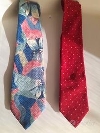 CRAVATTE IN  SETA 100% NICK BRONSON e RALPH DUDLEY