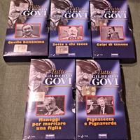 Tutto Gilberto Govi - Lotto di 5 VHS