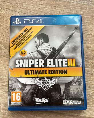 Disco gioco Sniper Elite 3
