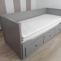Letto ikea con 2 materassi