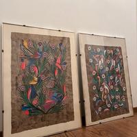 Due Quadri di Bali Originali Anni 60