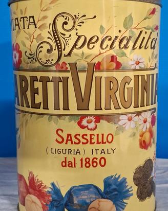SCATOLA PUBBLICITARIA DI LATTA, VINTAGE