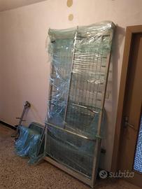 Re.galo Letto Ospedaliero in alluminio con ruote