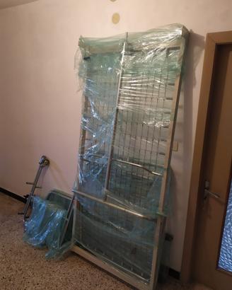 Re.galo Letto Ospedaliero in alluminio con ruote