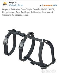 Pettorina antifuga cane taglia grande