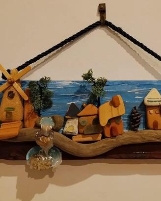 Creazioni artigianali con materiali di mare