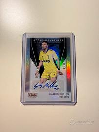 Carta Buffon n.4/25  autografo autentico Panini