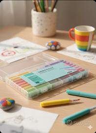 Set 36 Pennarelli Acrilici Professionali – Tratto 