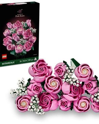 LEGO Botanicals Bouquet di Rose Rosa - Costruzioni