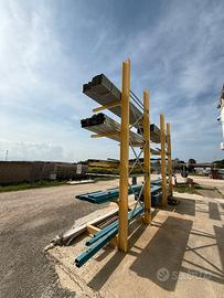 Cantilever, scaffalatura portapallet, a ripiani
