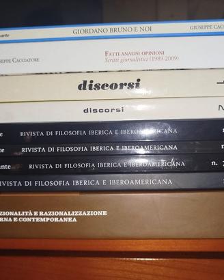 Lotto 9 Libri Filosofia e Saggistica