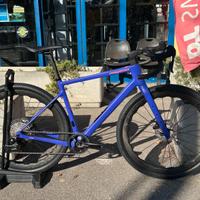 bici corsa gravel MEGAMO WEST 03 colore malva tg M