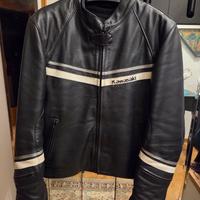 giacca moto pelle XL