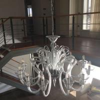 lampadario in cristallo di Boemia diametro 110cm