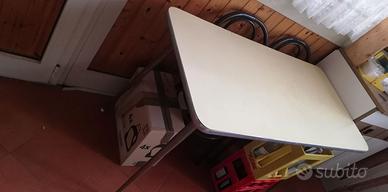 Tavolo vintage Anni 60-70- misura  60x120