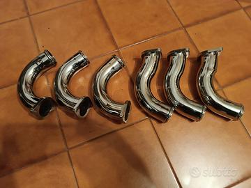 collettori aspirazione cromati v6 turbo Alfa Romeo