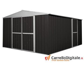 Box prefabbricato in acciaio 360x430cm nero