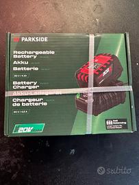 Batteria 4AH + caricatore  parkside