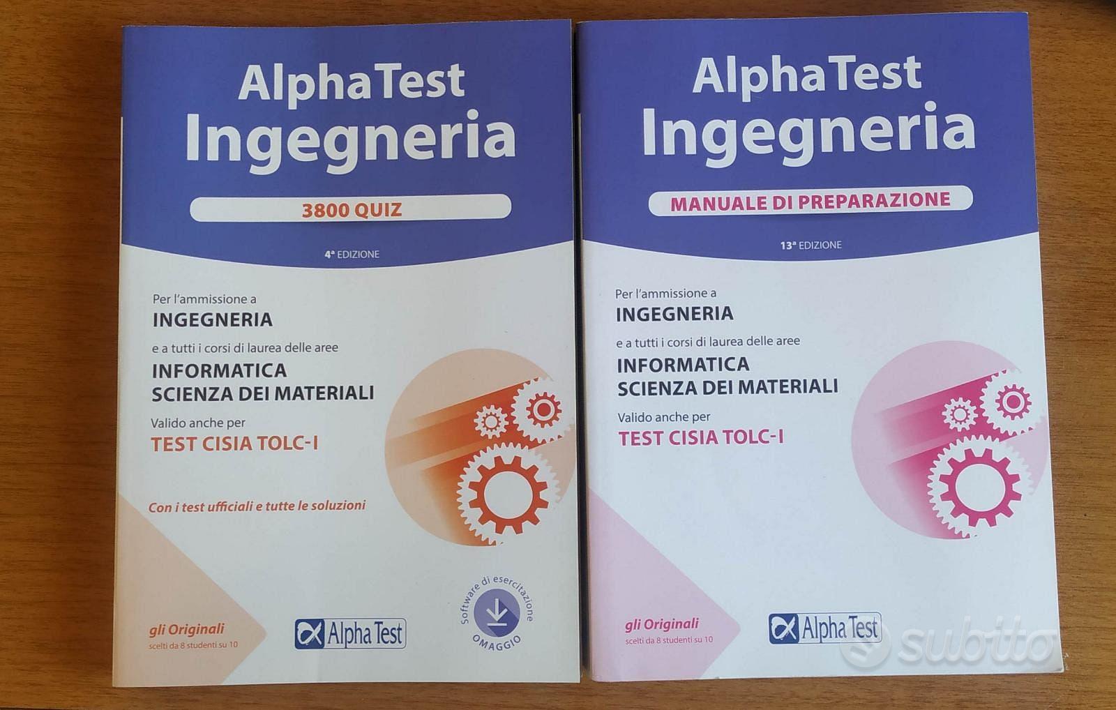 Alpha Test Ingegneria - Libri e Riviste In vendita a Torino