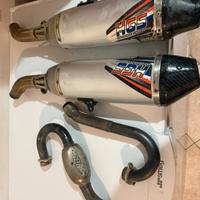 Scarico completo hgs honda crf 250