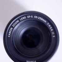Canon Zoom ef-s 55-250 is II f/4-5.6