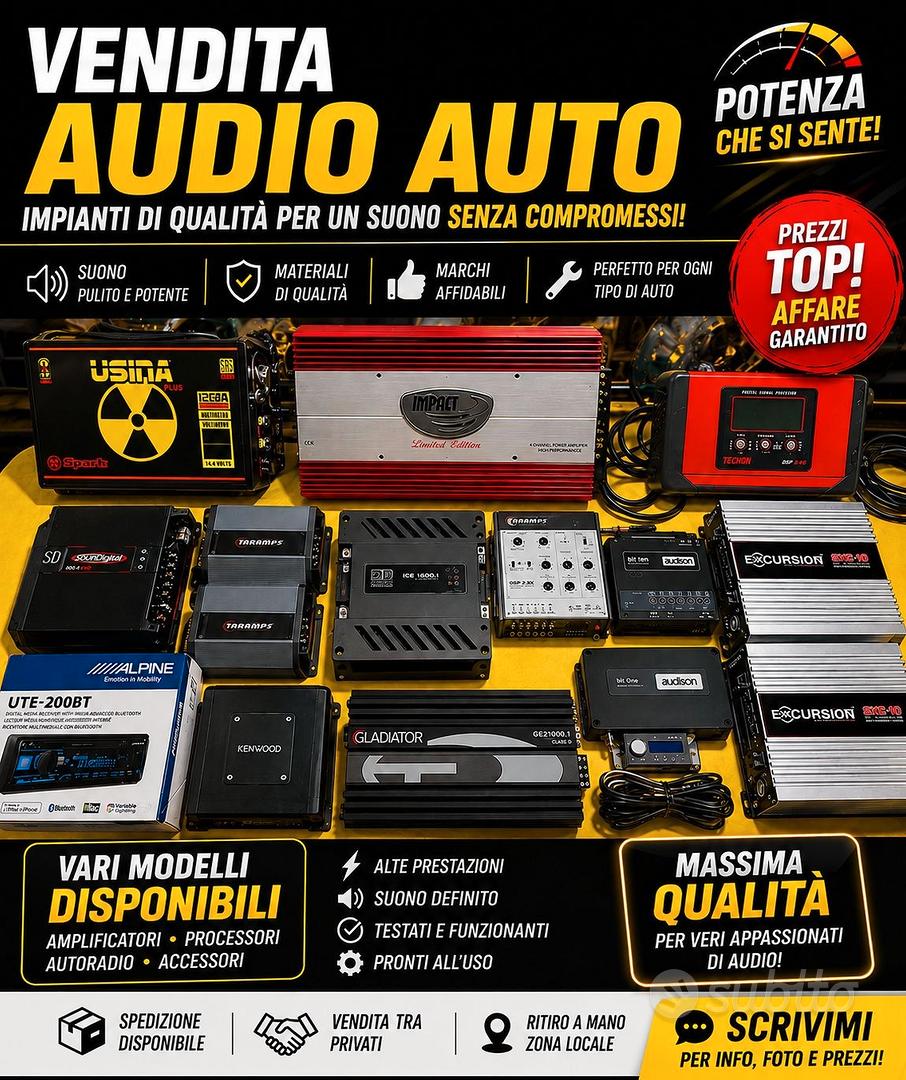 HI-FI CAR AUDIO - Altri In vendita a Catania