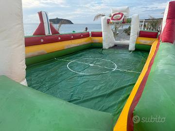Calcio saponato gonfiabile