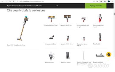 Dyson V15 Detect Complete Extra