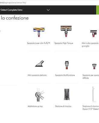 Dyson V15 Detect Complete Extra