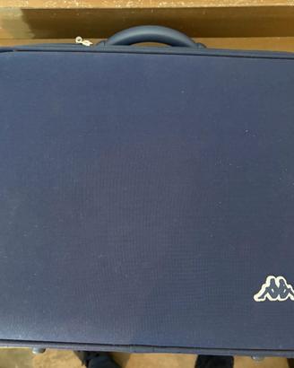 Valigetta piccola - Robe di Kappa blu con tracolla