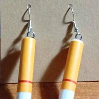 Orecchini creati per hobby