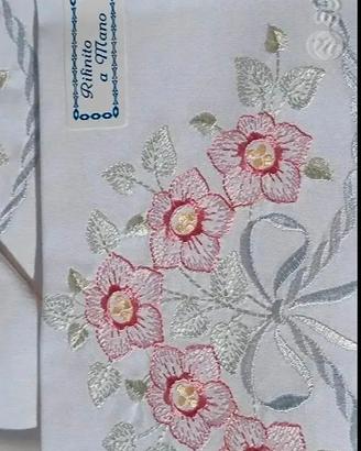 Parure Matrimoniale Bassetti Ricamo Fiorentino