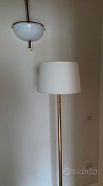 Vintage lampada ottone no flos artemide kartell