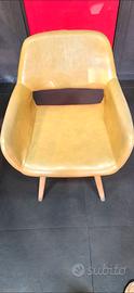 15 Poltroncine in pelle beige